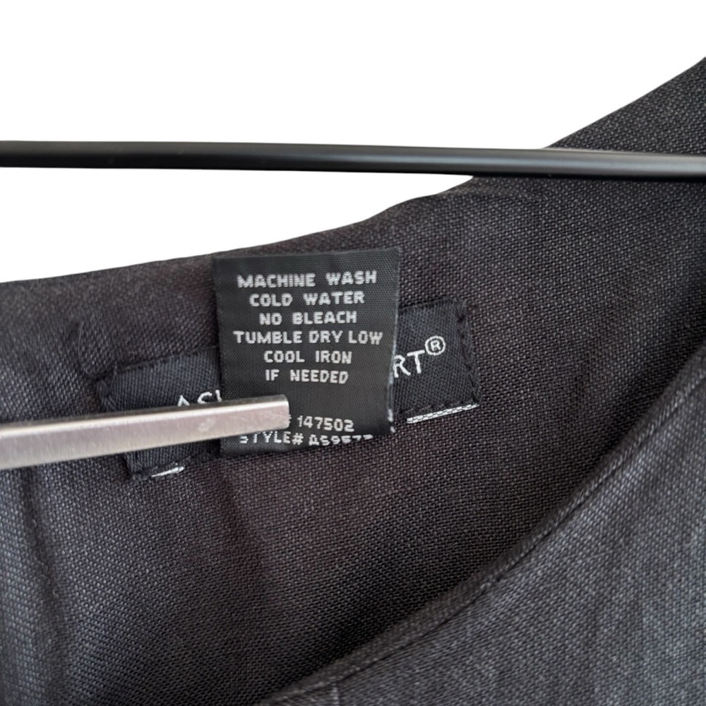 Pleated Sleeveless Midi Dress Lined Size 20 Classic Minimalist Timeless Chic - Picture 6 of 15
